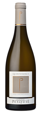 CHATEAU PESQUIE AOC VENTOUX QUINTESSENCE BLANC BIO 2021 0.75L.